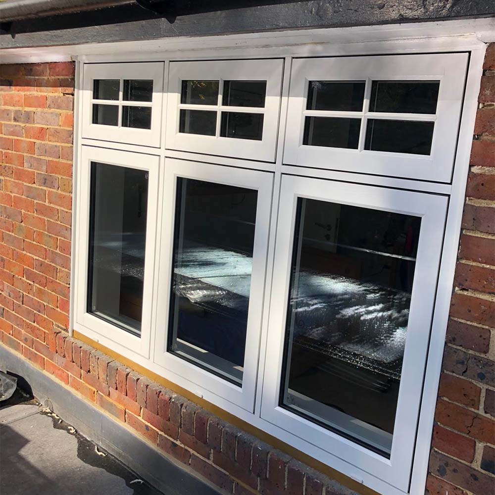 Flush PVC White window